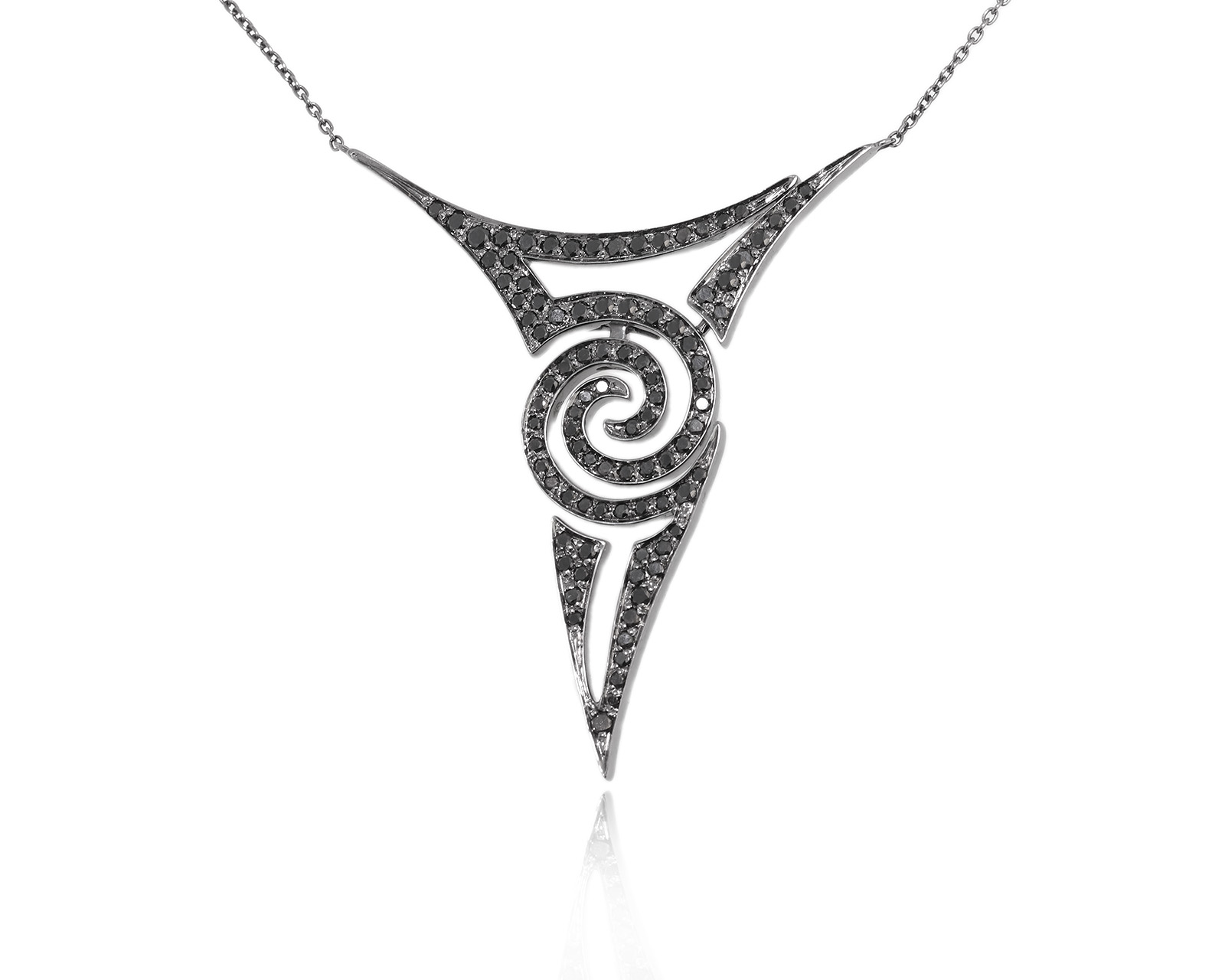 Оригинальное золотое колье Stefan Hafner 111223/2