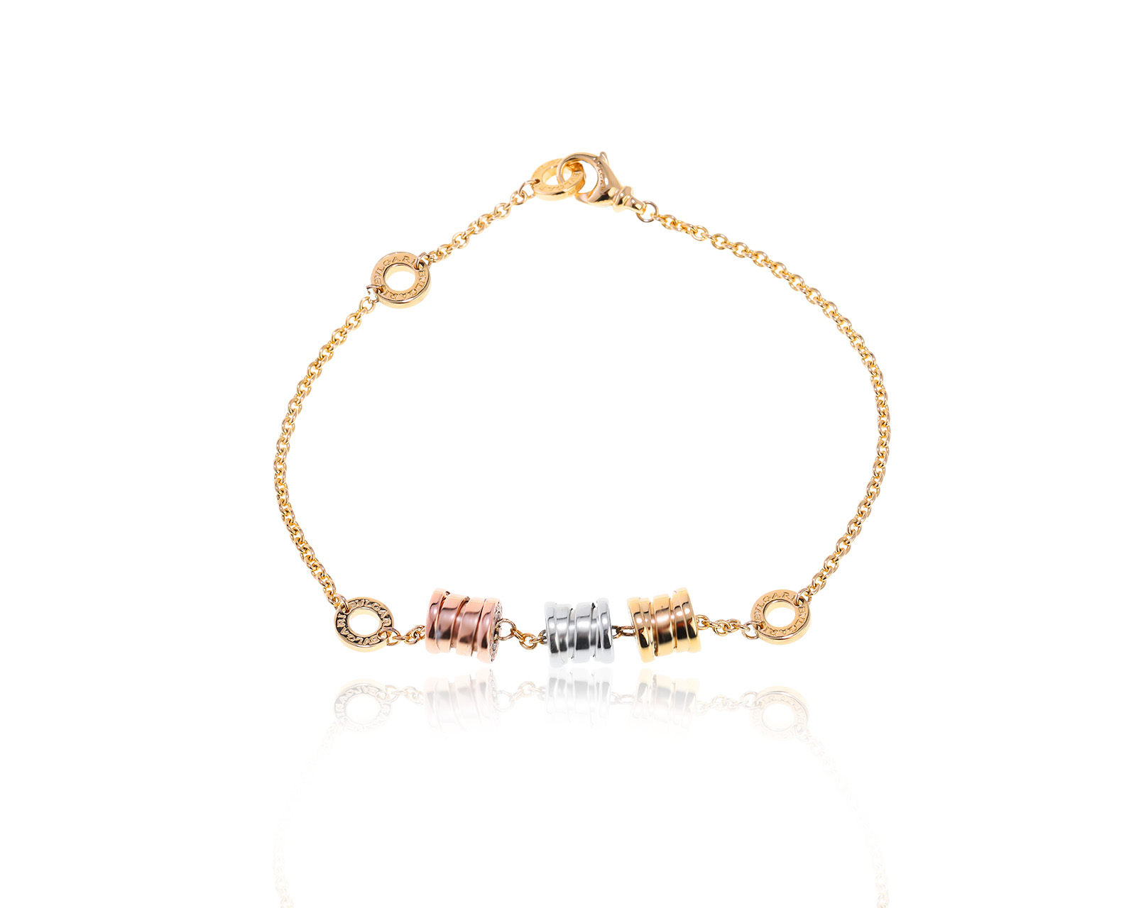 Оригинальный золотой браслет Bvlgari B.Zero1 230623/5