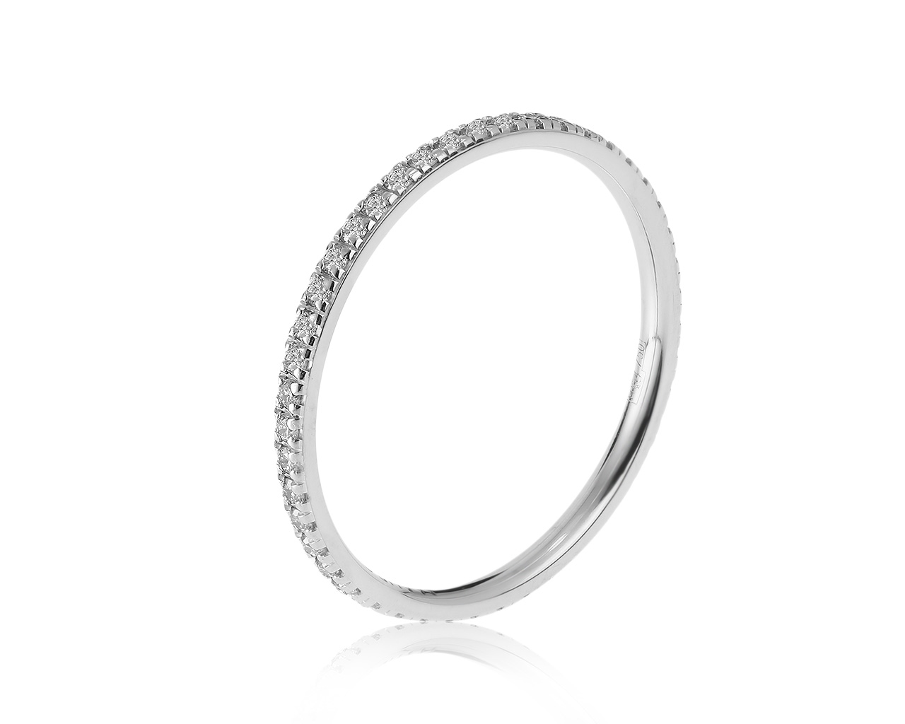 Оригинальное золотое кольцо с бриллиантами 0.25ct Mauboussin Parce Que Je L'Aime 140221/5