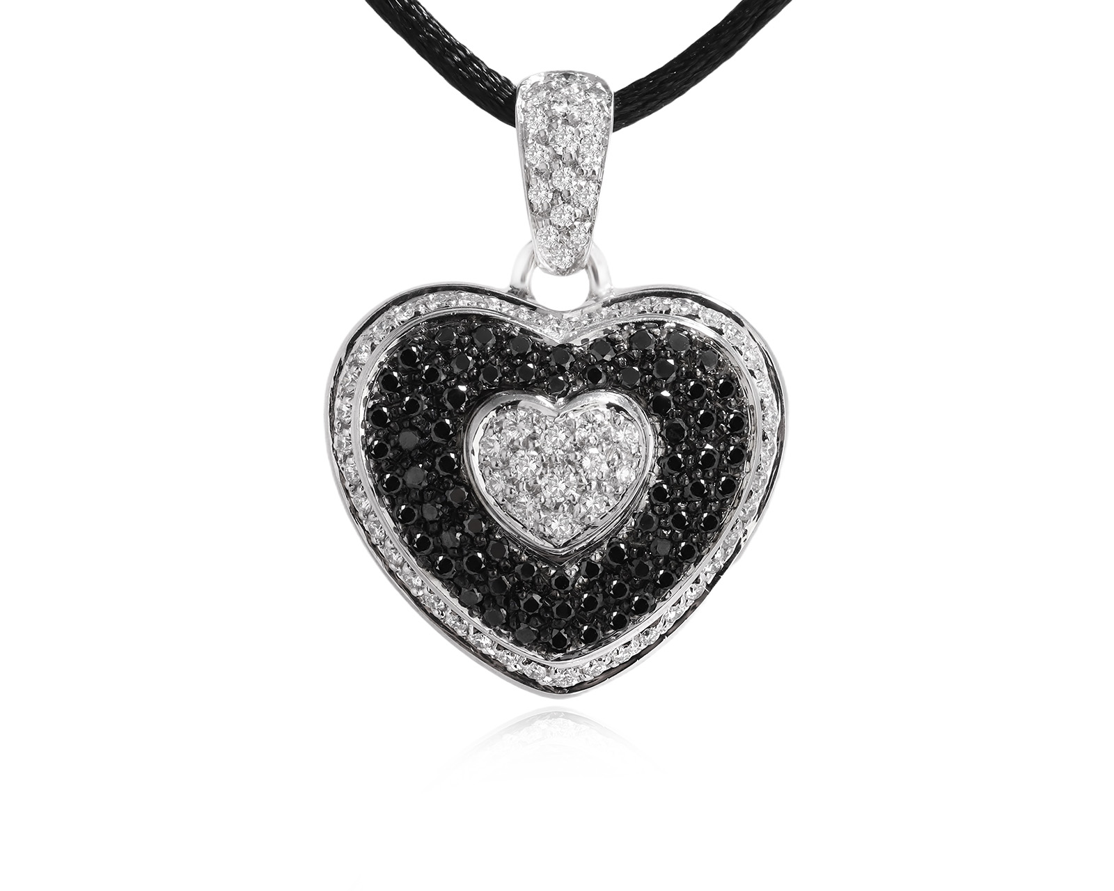 Оригинальный золотой кулон с бриллиантами 1.60ct Leo Pizzo 171225/9