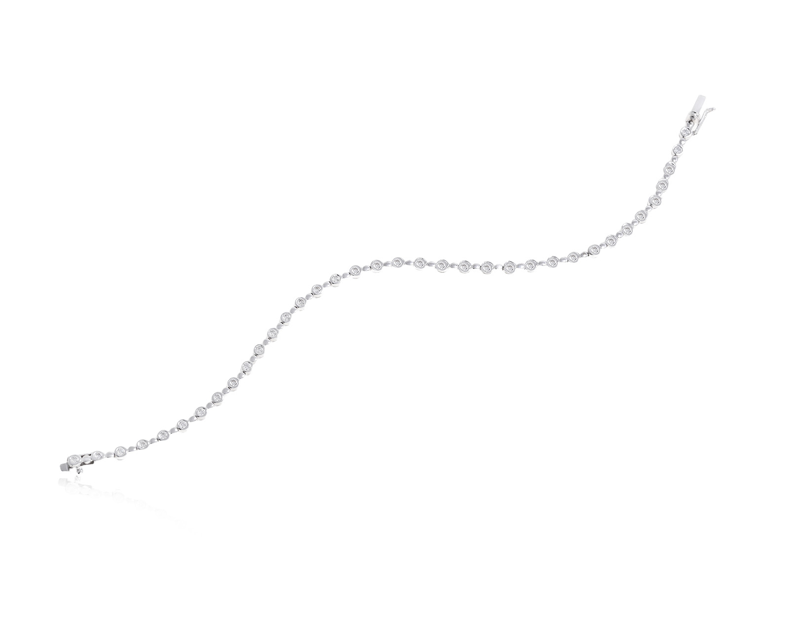 Оригинальный золотой браслет с бриллиантами 0.86ct Argos 081025/1