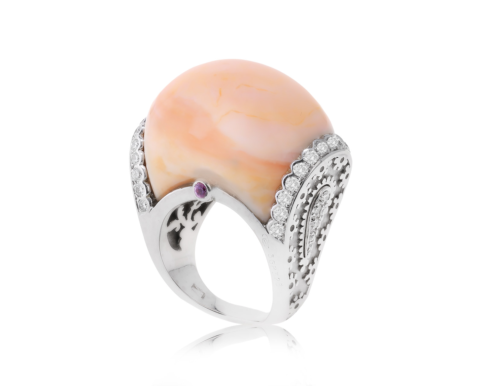 Оригинальное золотое кольцо Carrera y Carrera Aqua 290723/2