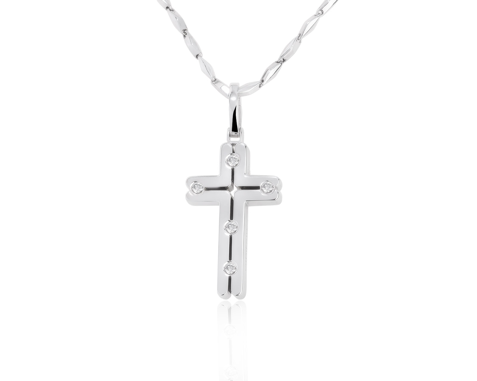 Оригинальный золотой кулон c бриллиантами 0.50ct Chimento 120222/8