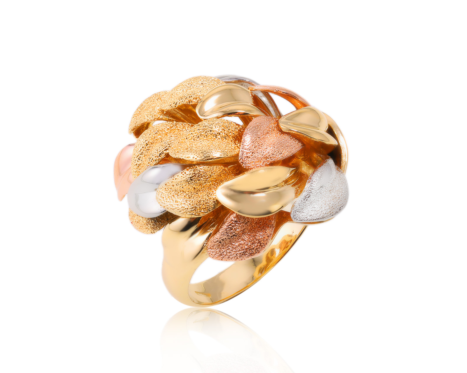 Оригинальное золотое кольцо Emmeti