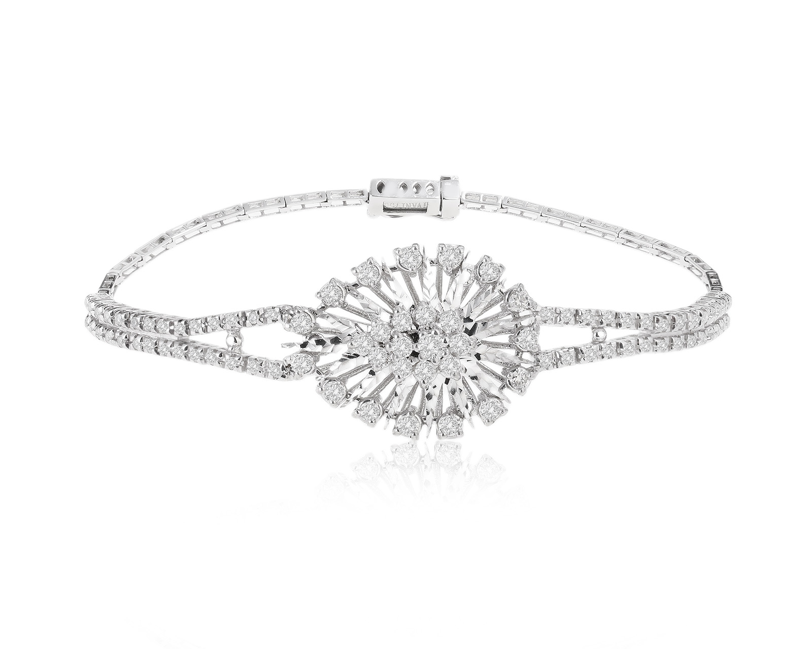 Золотой браслет с бриллиантами 1.16ct 281023/2