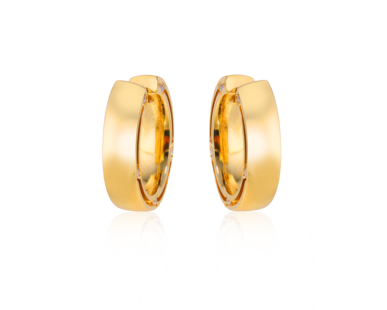 Оригинальные золотые серьги Damiani D.Side Brad Pitt 220226/1