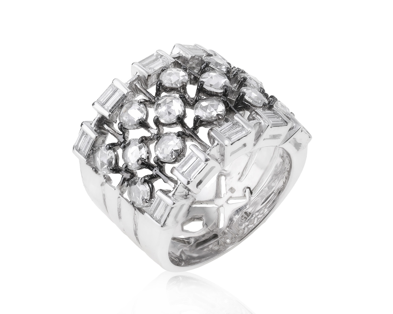 Золотое кольцо с бриллиантами 2.03ct 040124/5