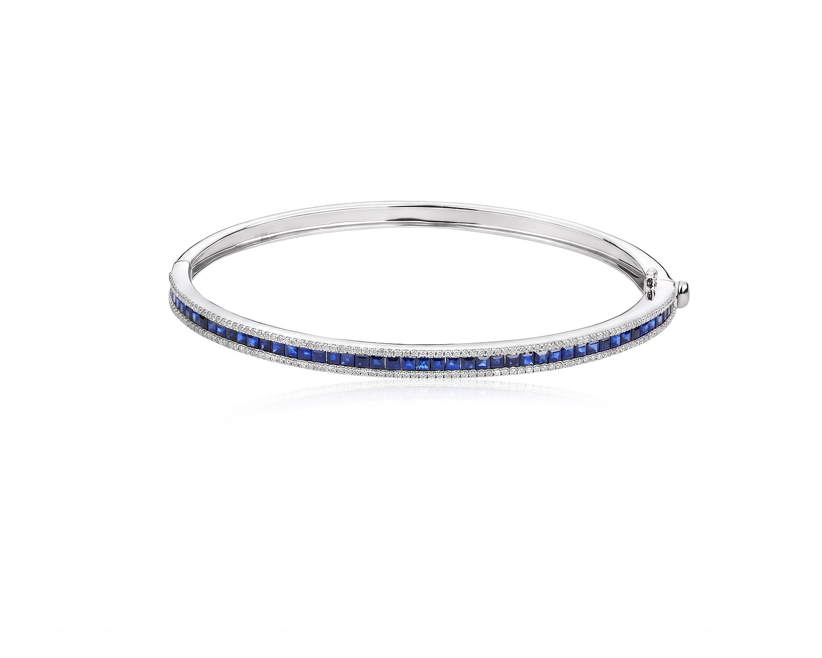 Золотой браслет с сапфирами 2.88ct и бриллиантами 0.62ct 030626/1