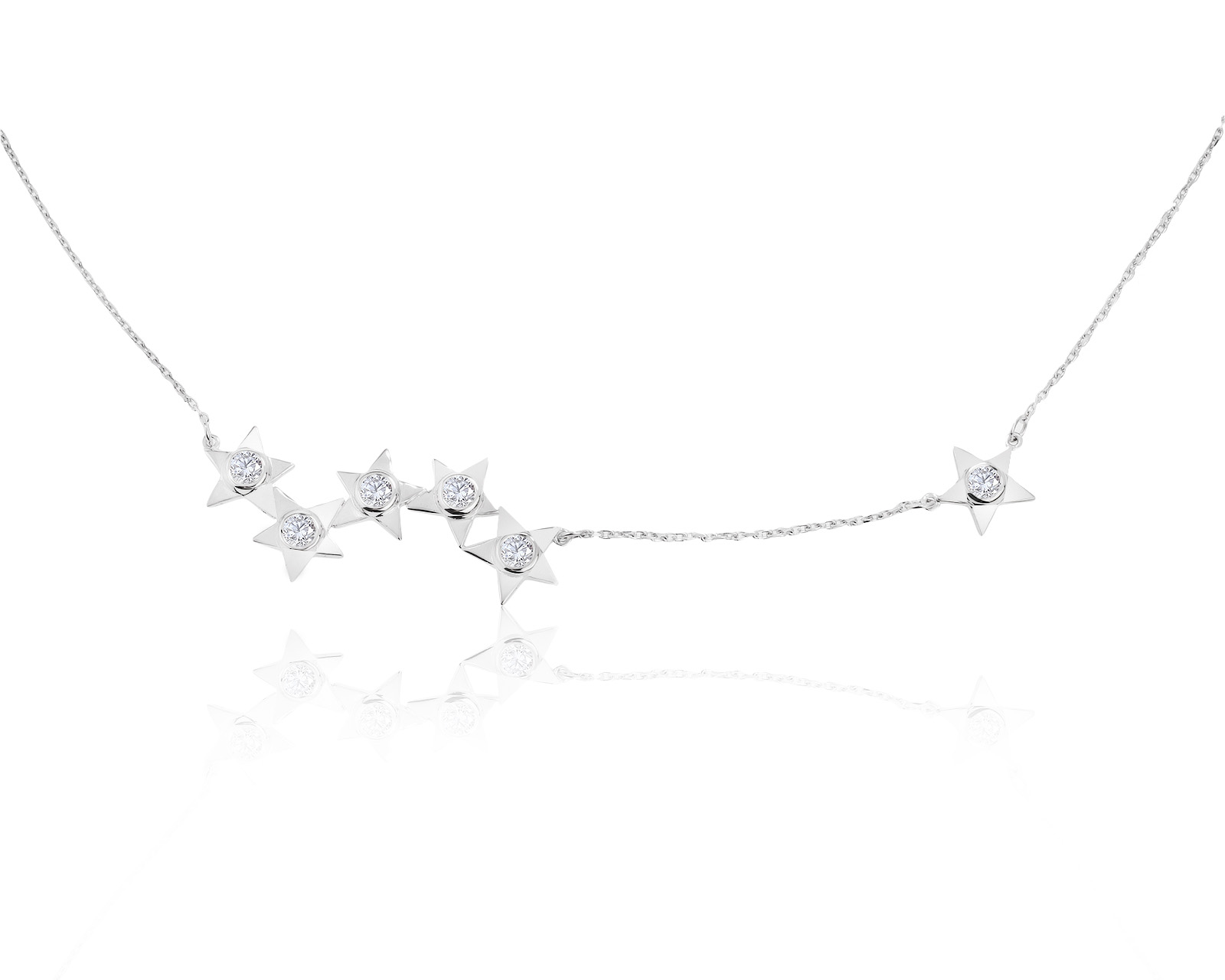 Прелестное золотое колье с бриллиантами 0.60ct 270921/9