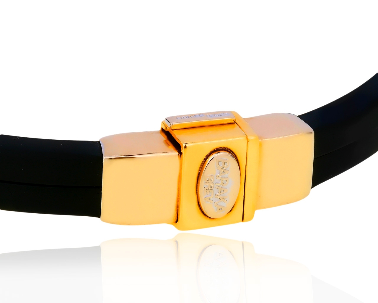 Внушительный золотой браслет Baraka