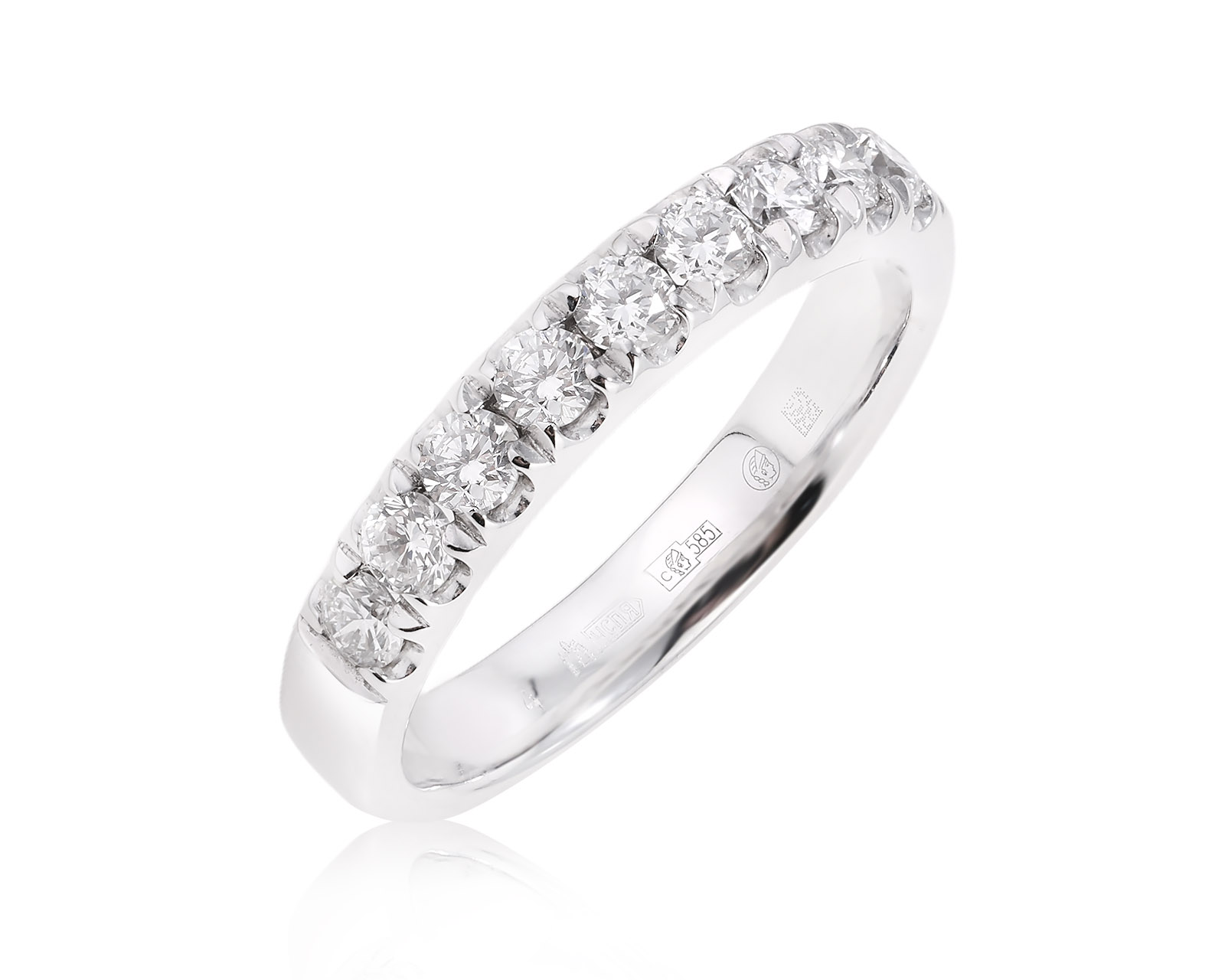 Оригинальное золотое кольцо с бриллиантами 0.48ct МЮЗ Millennium