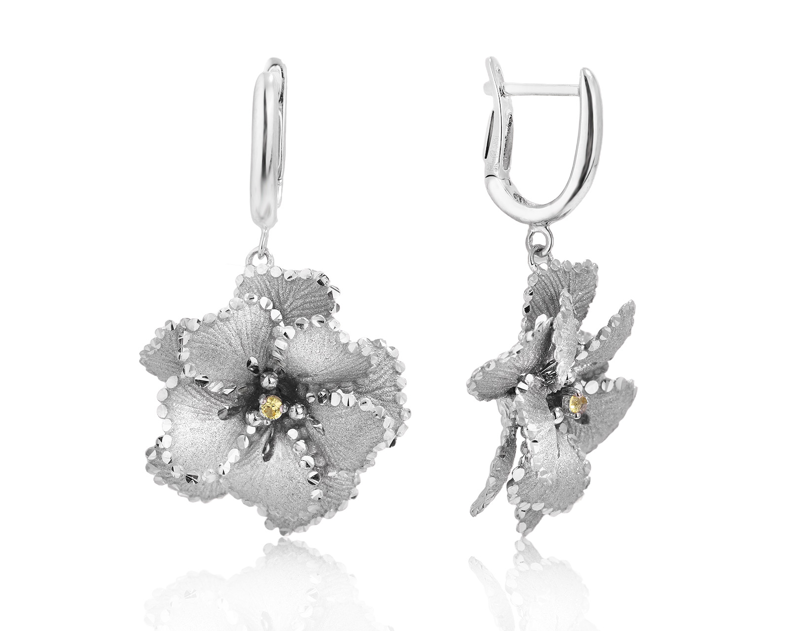 Оригинальные золотые серьги Roberto Bravo Soul Dance