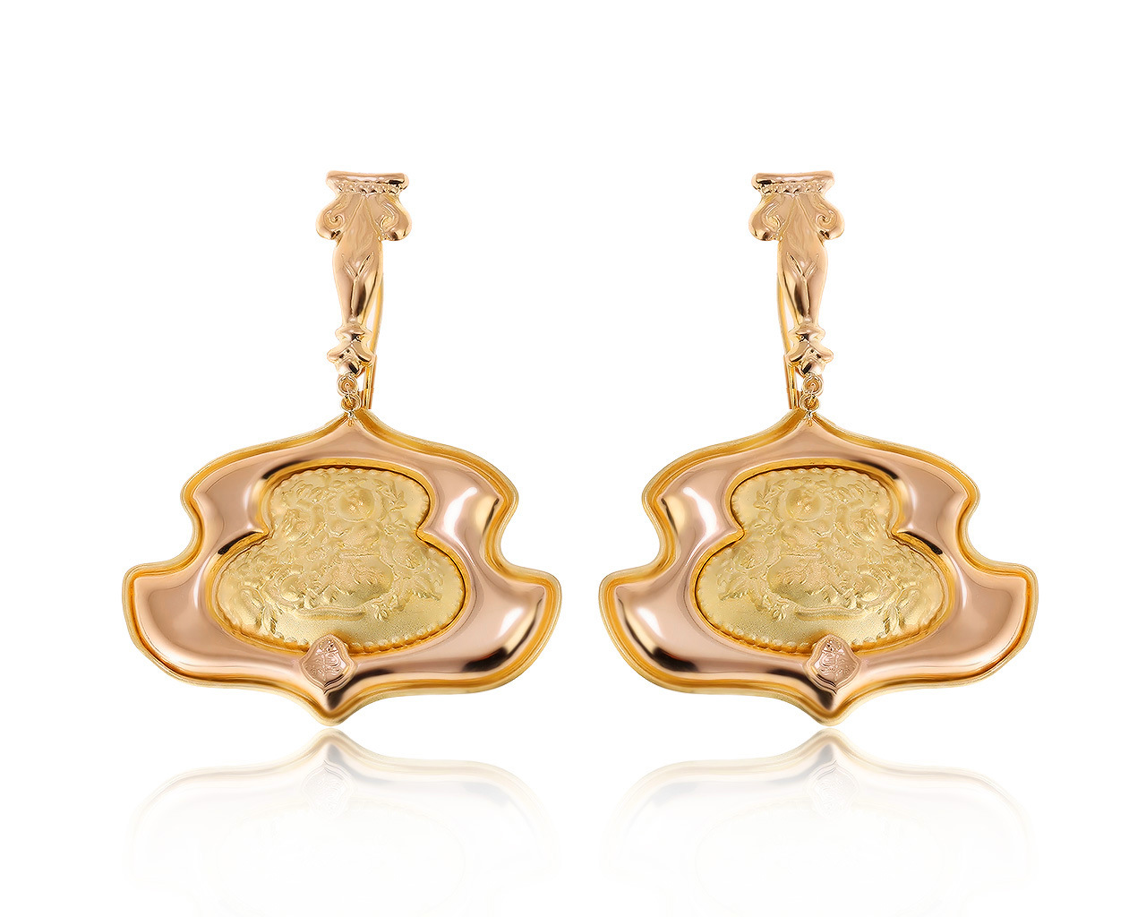 Оригинальные золотые серьги Ivo Spina 111220/5