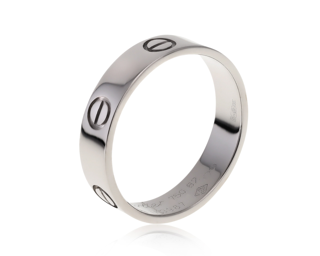 Оригинальное золотое кольцо Cartier Love 151220/2