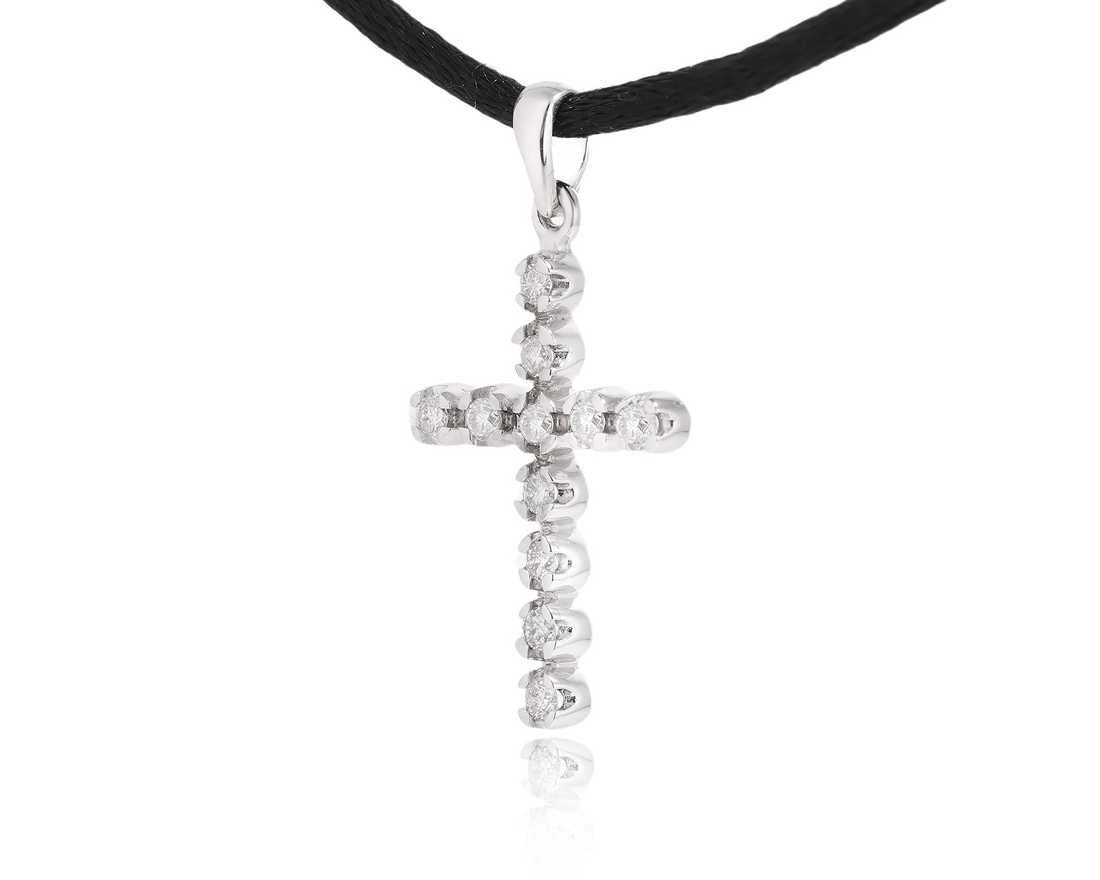 Золотой кулон с бриллиантами 0.38ct