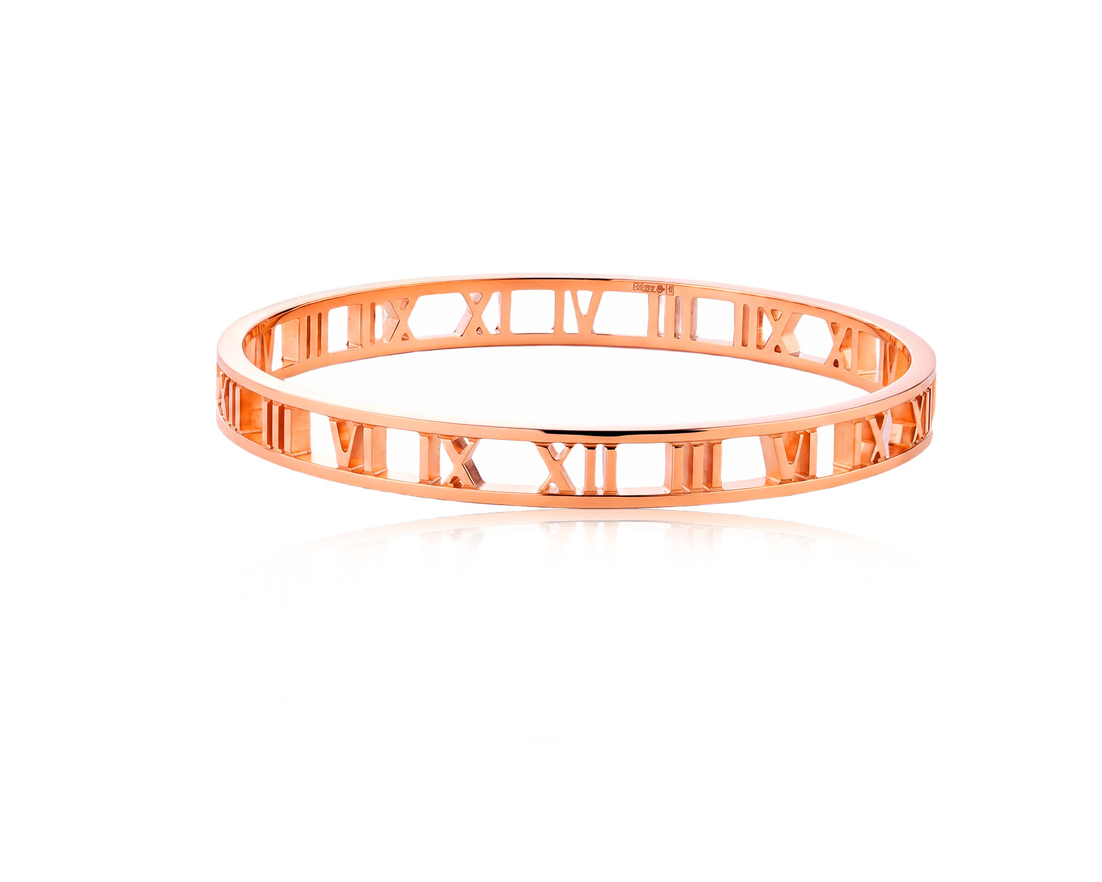 Оригинальный золотой браслет Tiffany&Co Atlas 140726/5