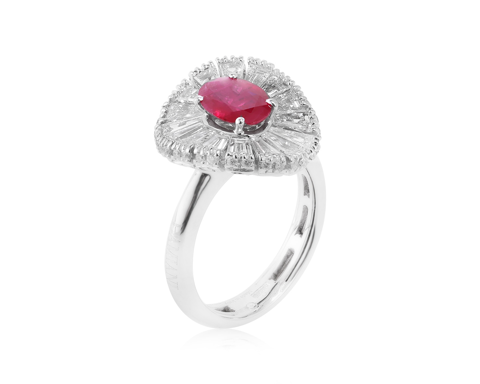 Оригинальное золотое кольцо Damiani Sufi 141222/12