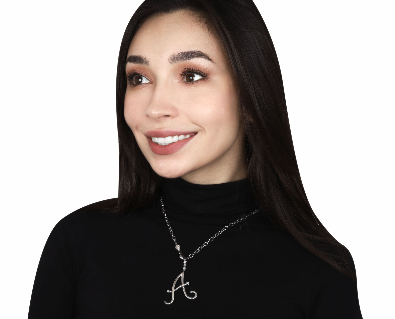 Оригинальное золотое колье с бриллиантами 0.30ct Fani