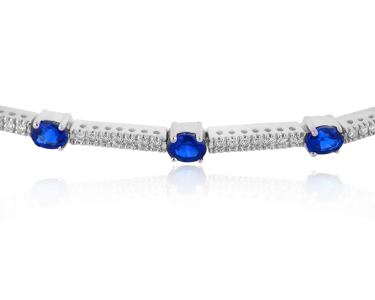 Изумительный золотой браслет с бриллиантами 0.55ct