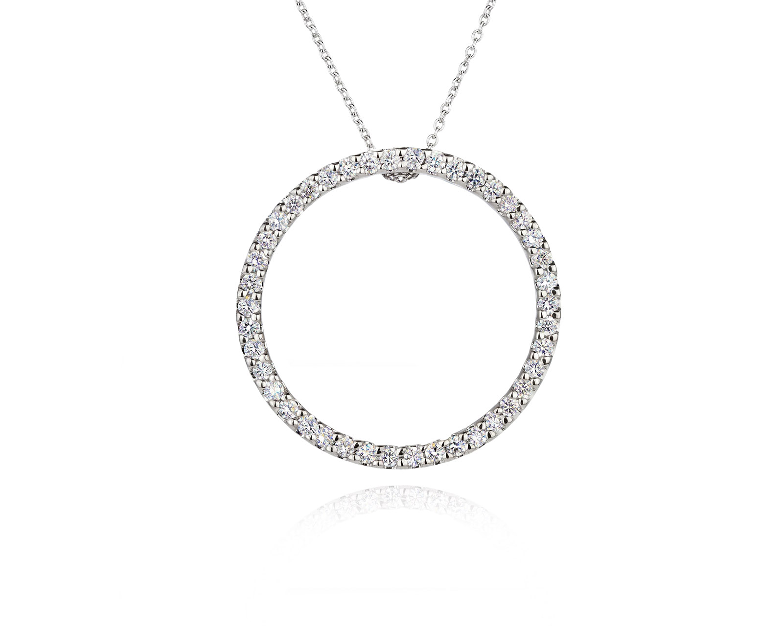 Оригинальный золотой кулон с бриллиантами 0.62ct Roberto Coin 180126/2
