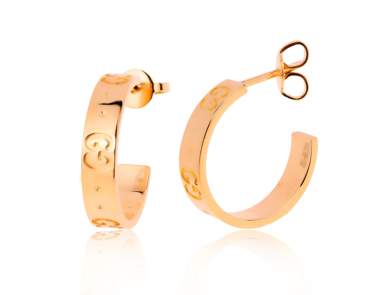 smag pakke ønskelig Оригинальные золотые серьги Gucci Icon – купить за 67 500 ₽ в  интернет-магазине Mister Diamond с бесплатной доставкой