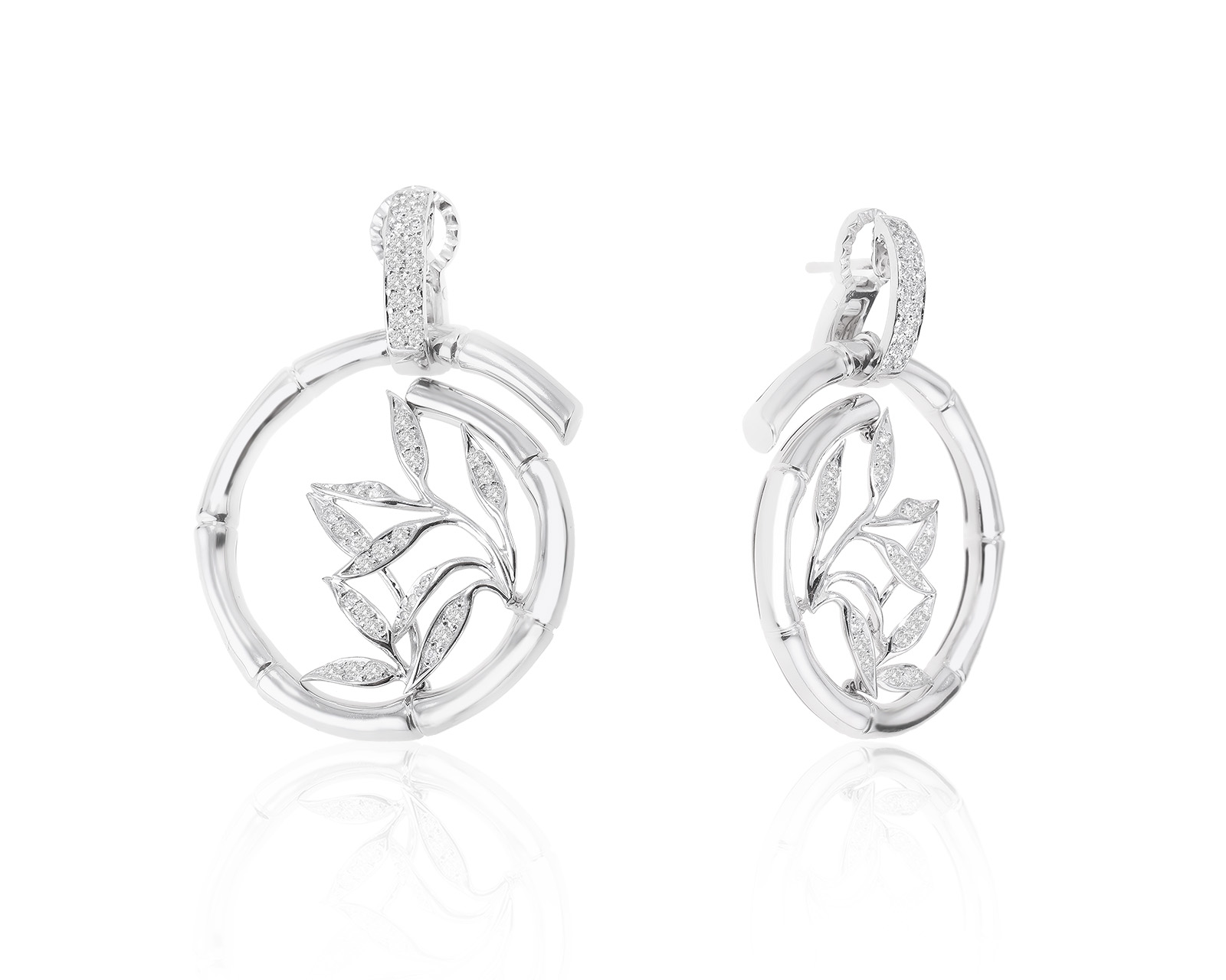 Оригинальные золотые серьги Carrera y Carrera Bambu 230224/1