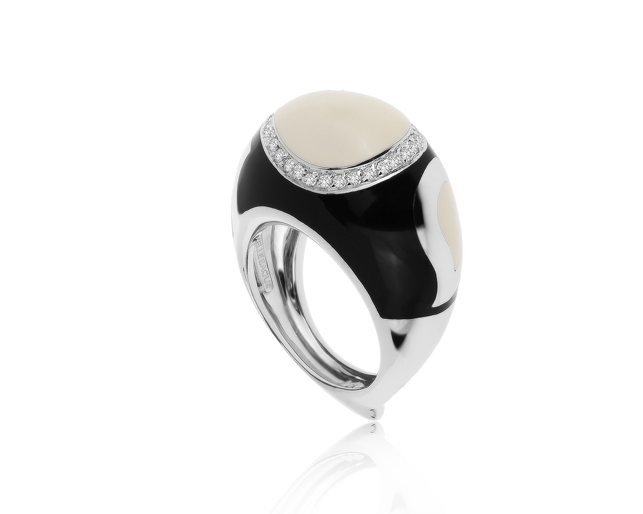 Оригинальное золотое кольцо с бриллиантами 0.30ct Nouvelle Bague 070220/7