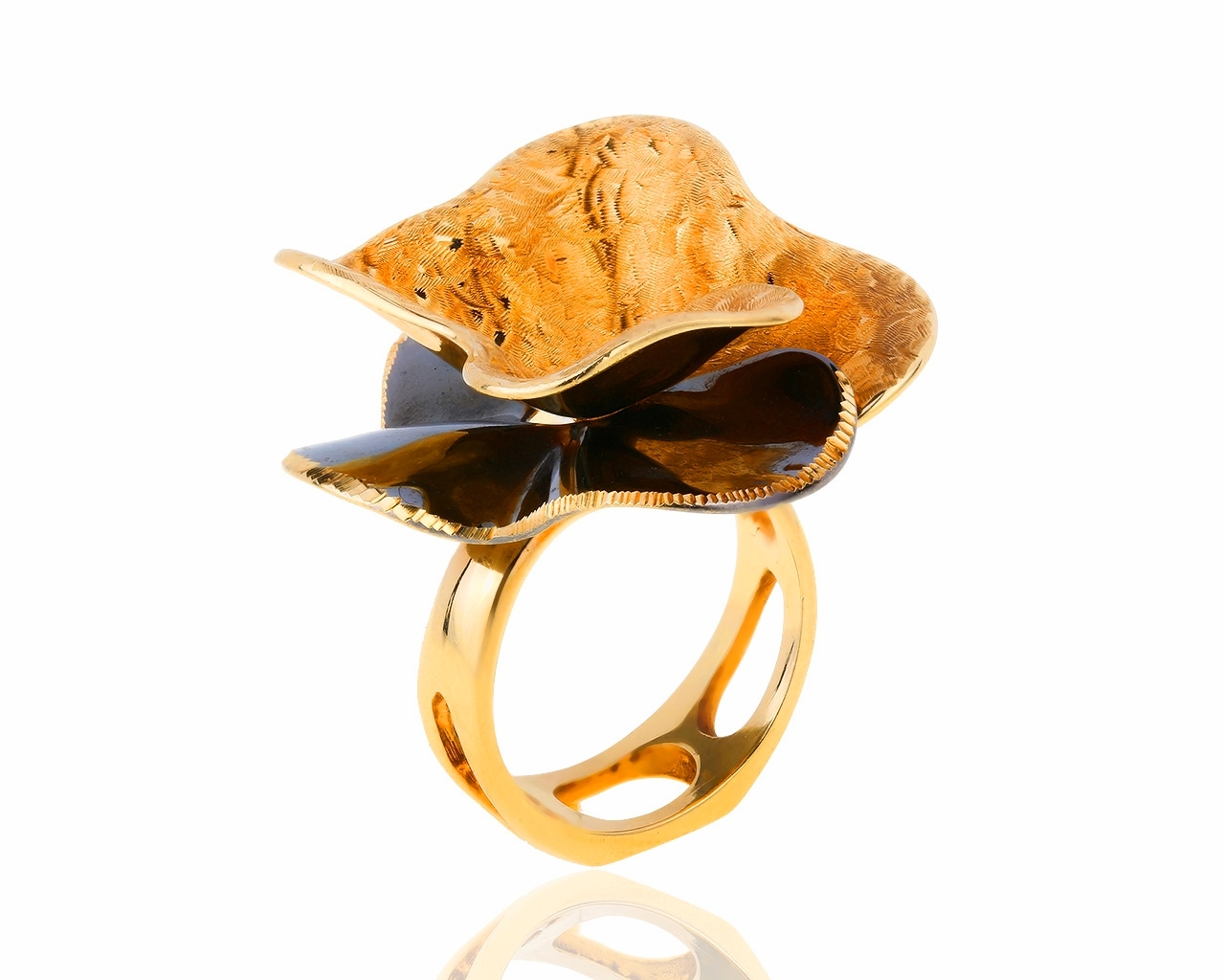 Итальянское золотое кольцо Genero 280119/18