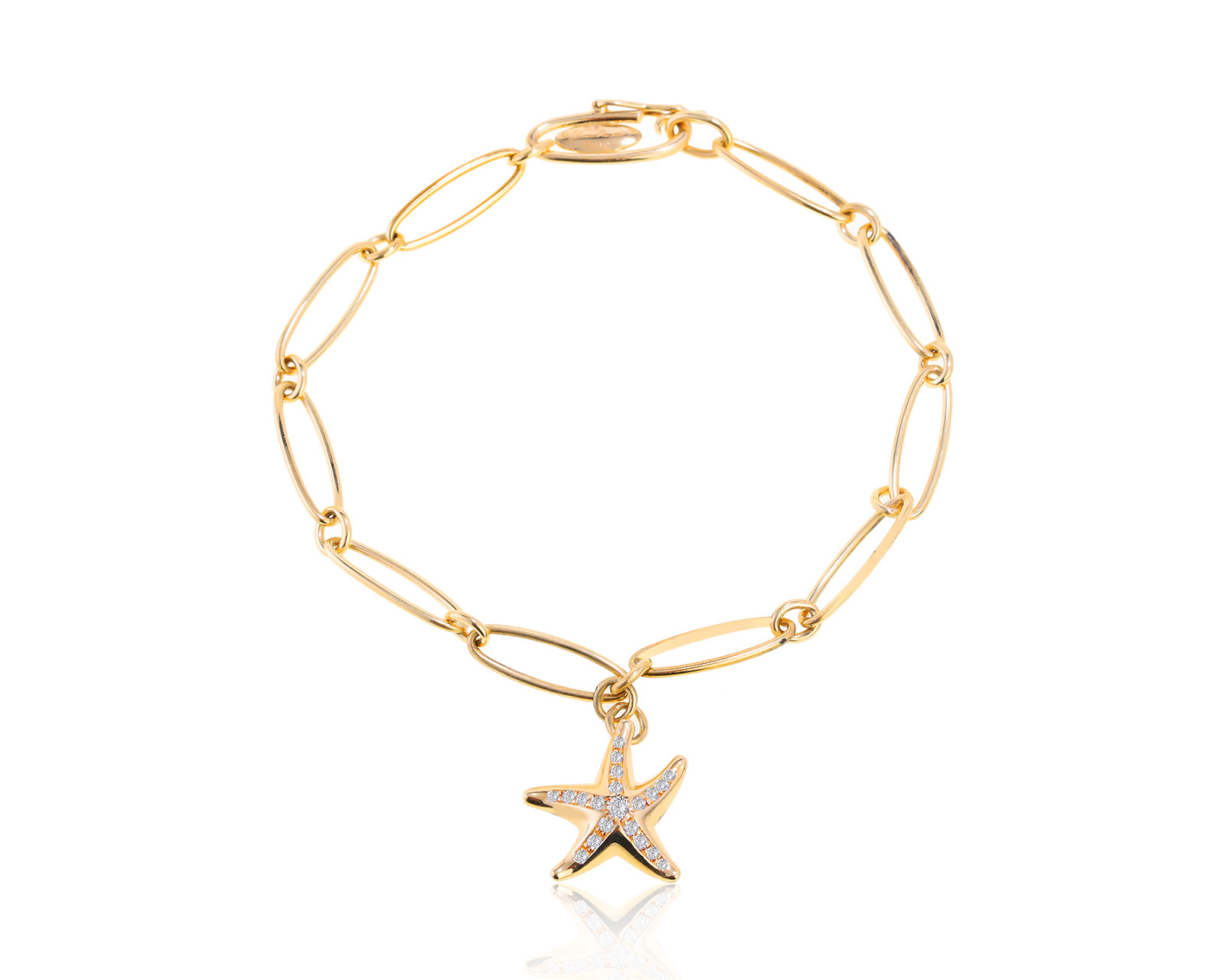 Оригинальный золотой браслет Tiffany&Co Elsa Peretti Starfish 140422/5 Оригинальный золотой браслет Tiffany&Co Elsa Peretti Starfish 140422/5