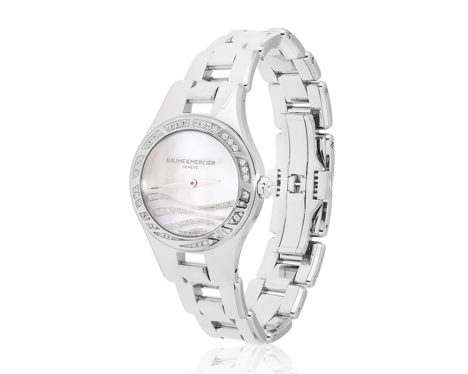 Оригинальные стальные часы Baume & Mercier Linea Day 131223/9