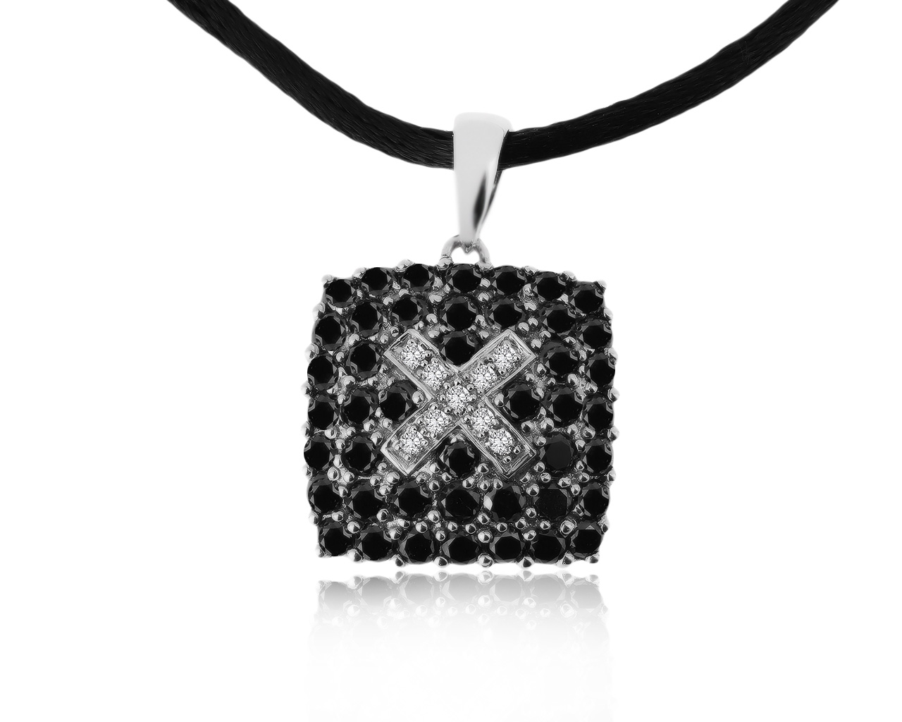 Чарующий золотой кулон с бриллиантами 2.60ct 111020/5