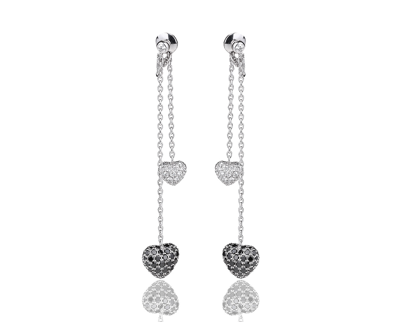 Оригинальные золотые серьги с бриллиантами 3.90ct Chopard 230718/2