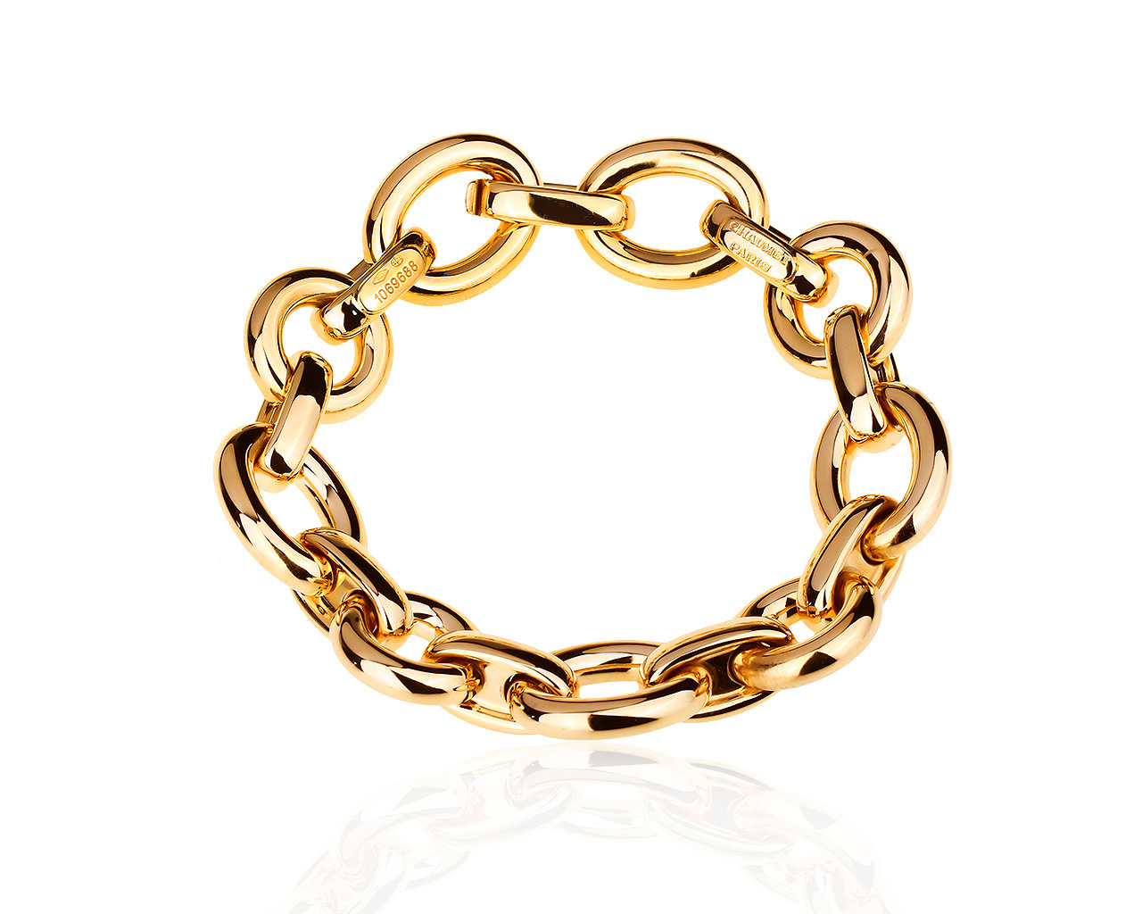 Массивный золотой браслет Chaumet 141118/1