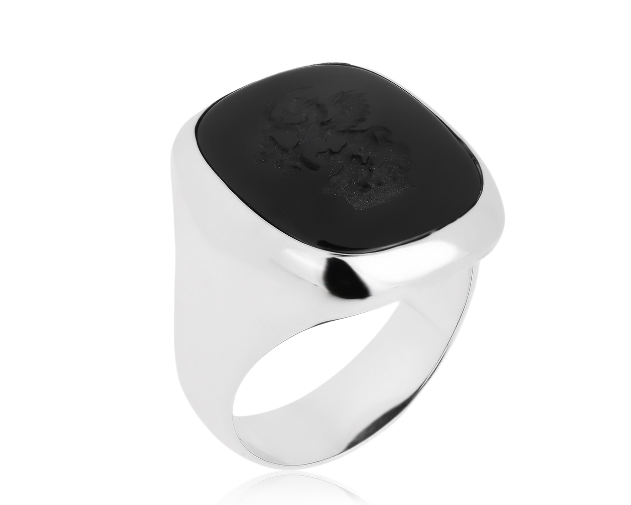 Оригинальное золотое кольцо с ониксом 6.55ct Gavello 081020/1