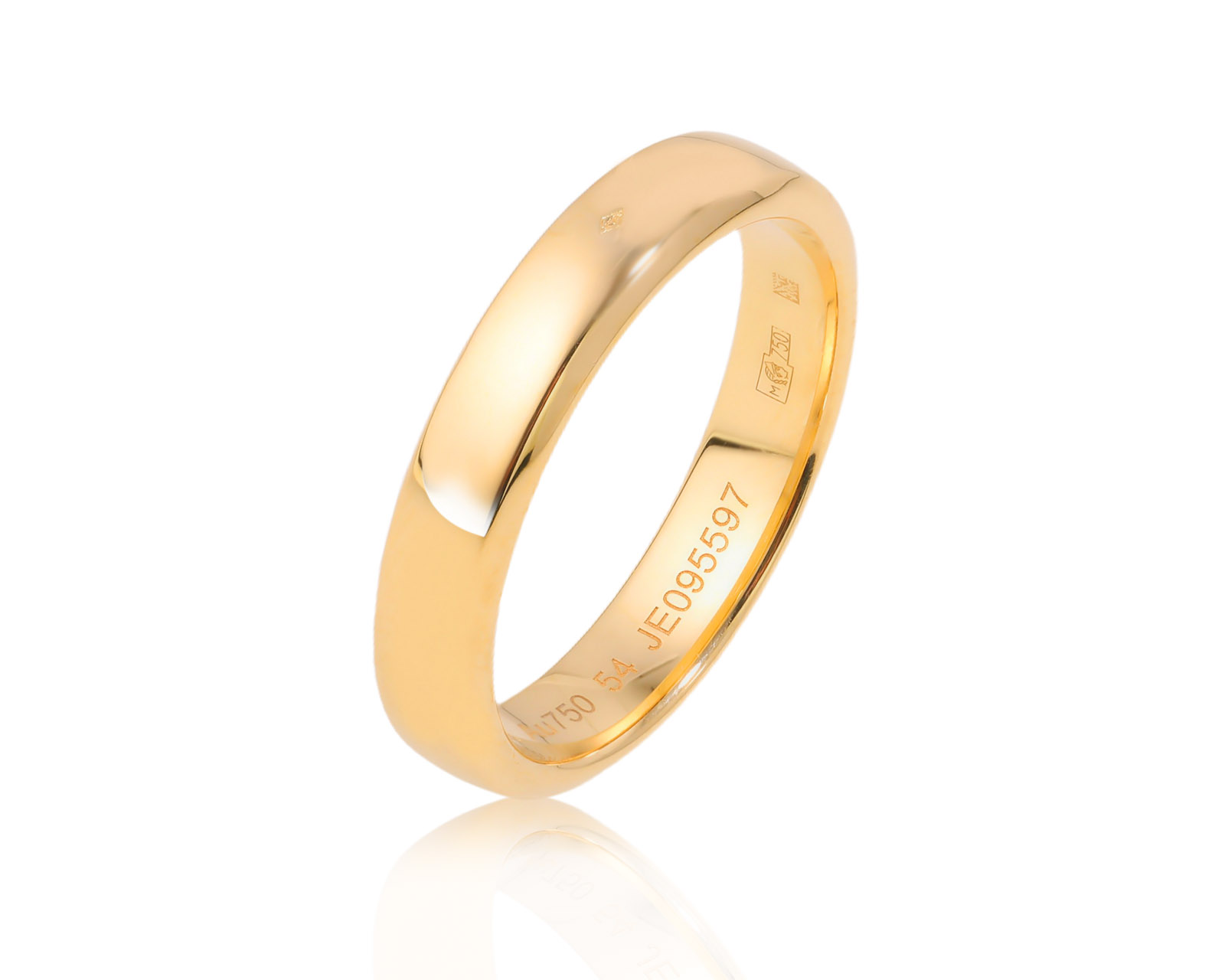 Оригинальное золотое кольцо Van Cleef and Arpels Wedding Band 111125/8