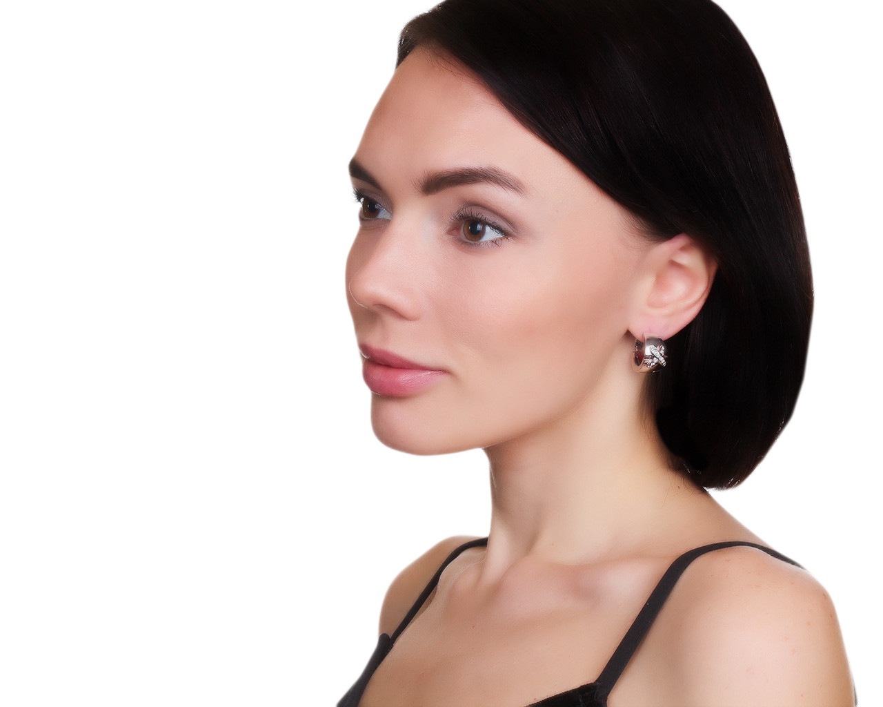 Оригинальные золотые серьги с бриллиантами 0.40ct Chaumet