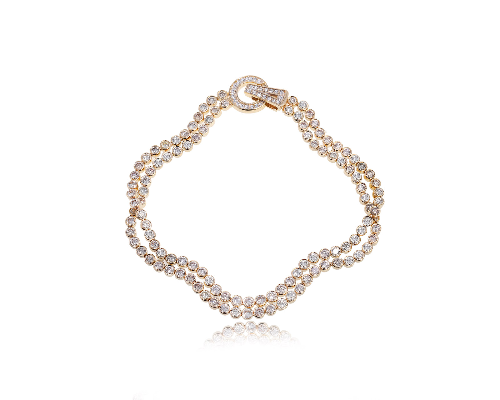 Золотой браслет с бриллиантами 5.68ct 180923/3