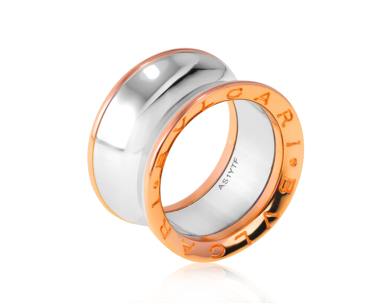 Оригинальное золотое кольцо Bvlgari B.Zero1 Anish Kapoor 040621/1