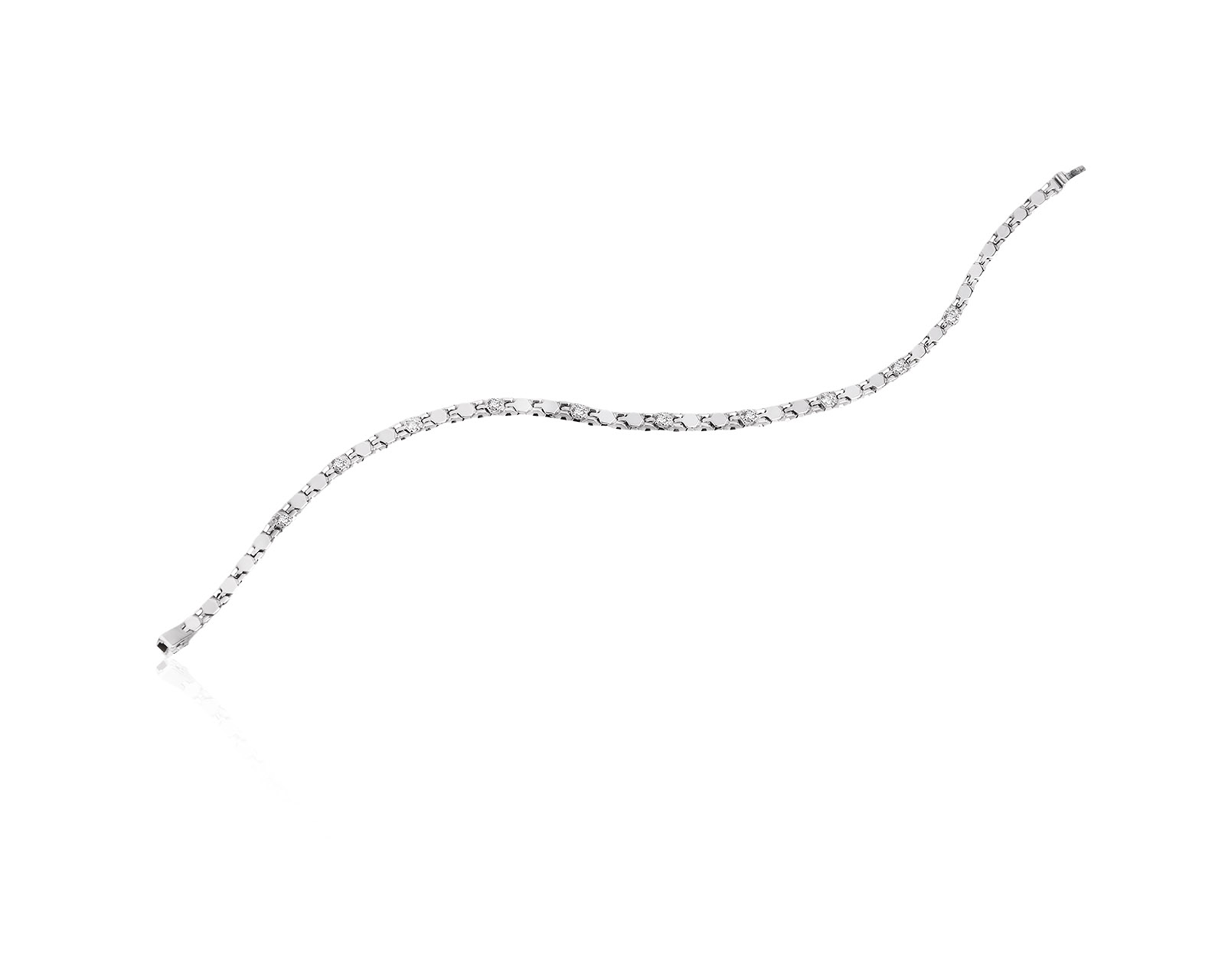 Золотой браслет с бриллиантами 0.30ct 040426/2