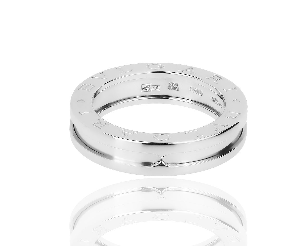 Стильное золотое кольцо Bvlgari B.Zero 1 220119/7