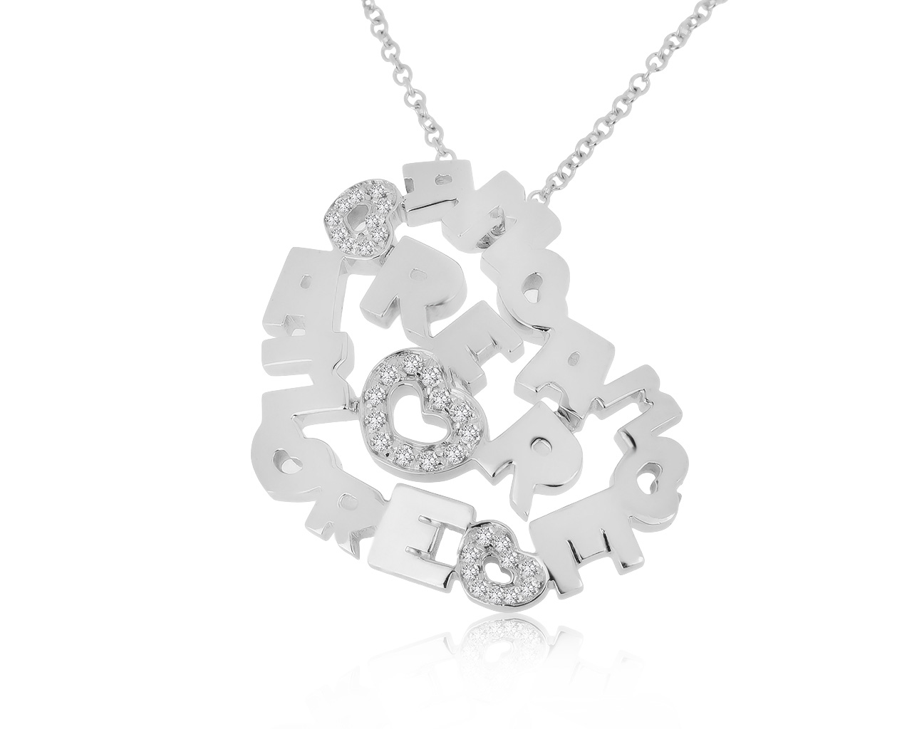Оригинальный золотой кулон с бриллиантами 0.22ct Pasquale Bruni Amore 131020/2 Оригинальный золотой кулон с бриллиантами 0.22ct Pasquale Bruni Amore 131020/2