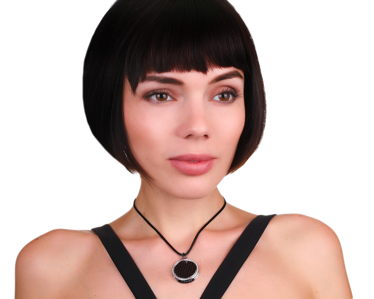 Оригинальная золотая подвеска с бриллиантами 0.50ct Roberto Coin Caviar