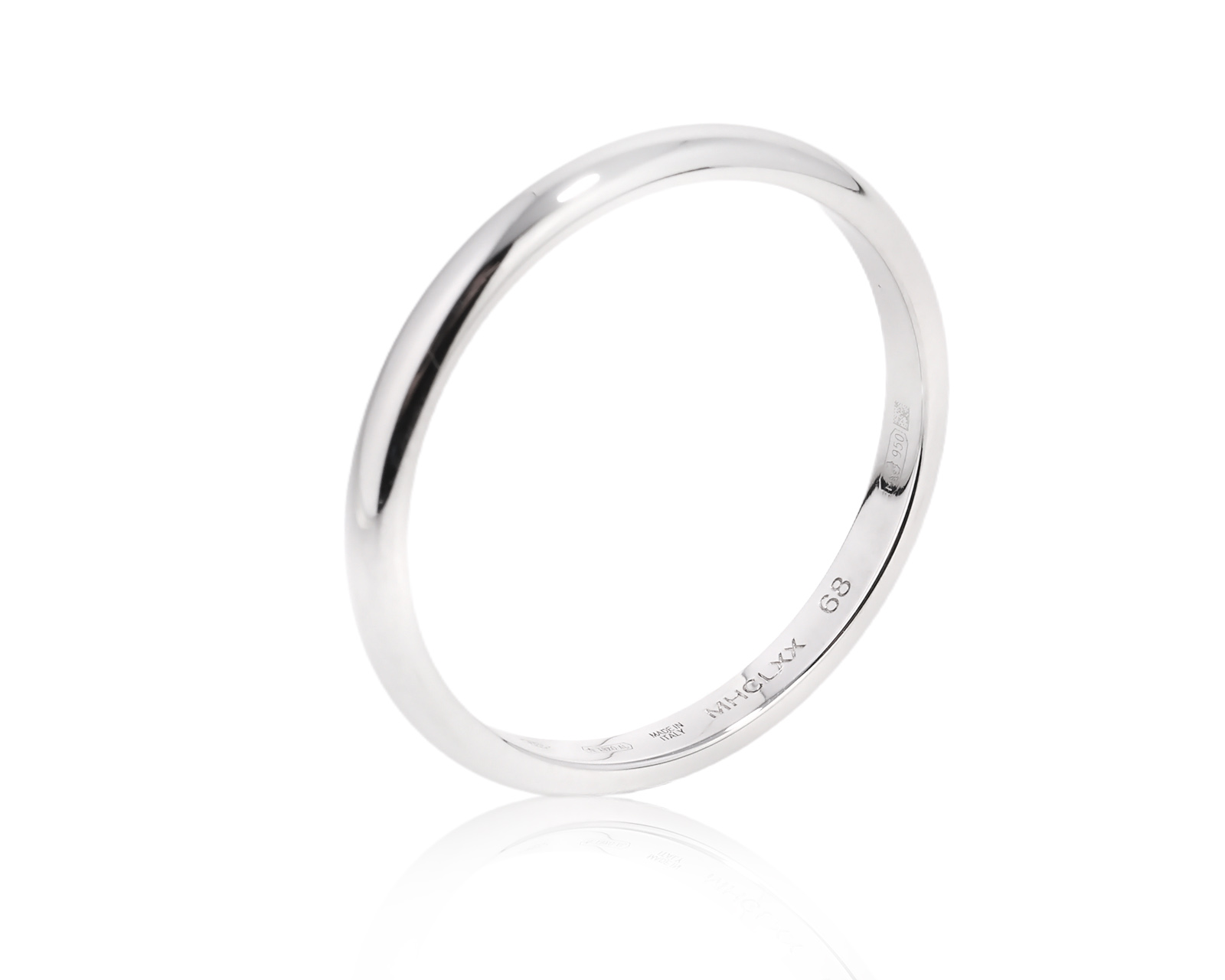 Оригинальное платиновое кольцо Bvlgari Fedi 110325/1