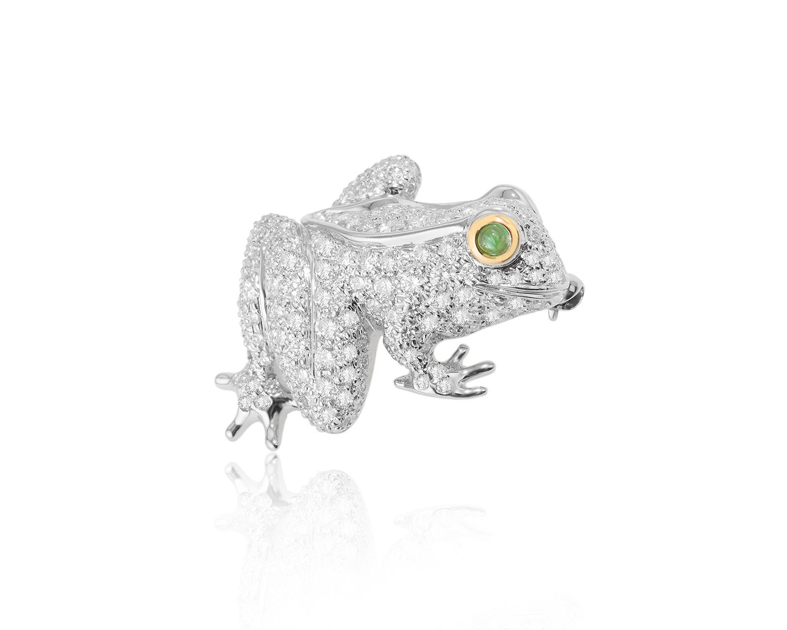 Оригинальная платиновая брошь Tiffany&Co 1996 140424/7