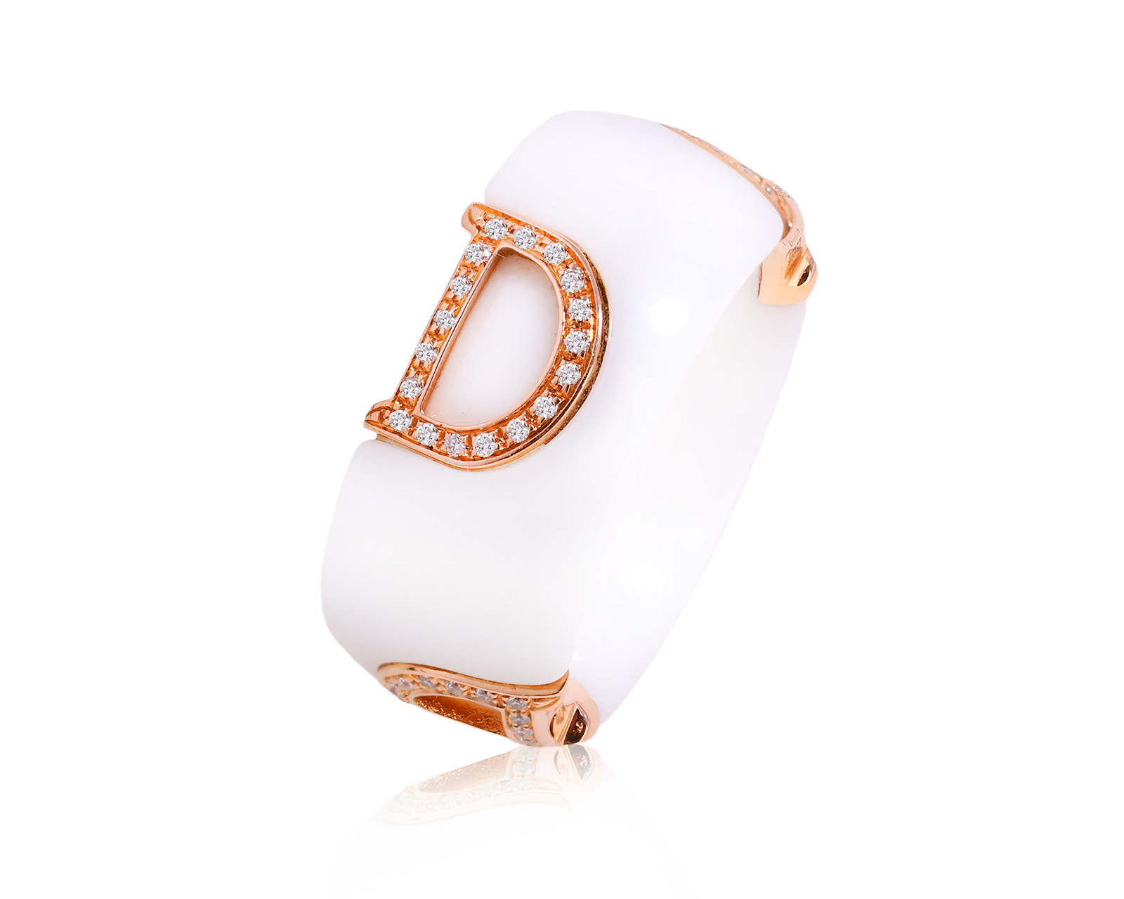 Оригинальное золотое кольцо Damiani D.Icon 120425/1 Оригинальное золотое кольцо Damiani D.Icon 120425/1