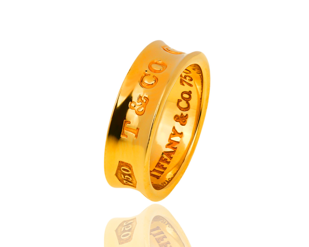 Притягательное золотое кольцо Tiffany&Co 1937