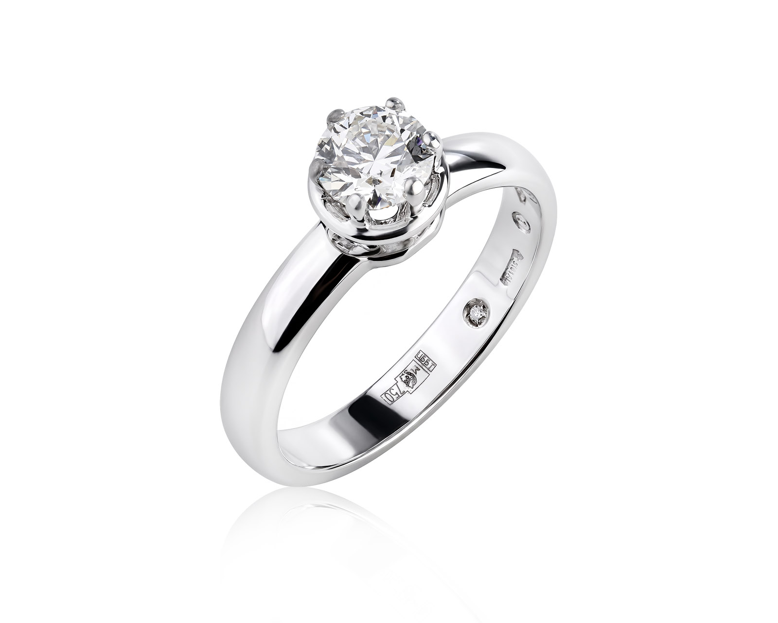 Оригинальное золотое кольцо с бриллиантами 0.53ct Damiani Minou 230626/2