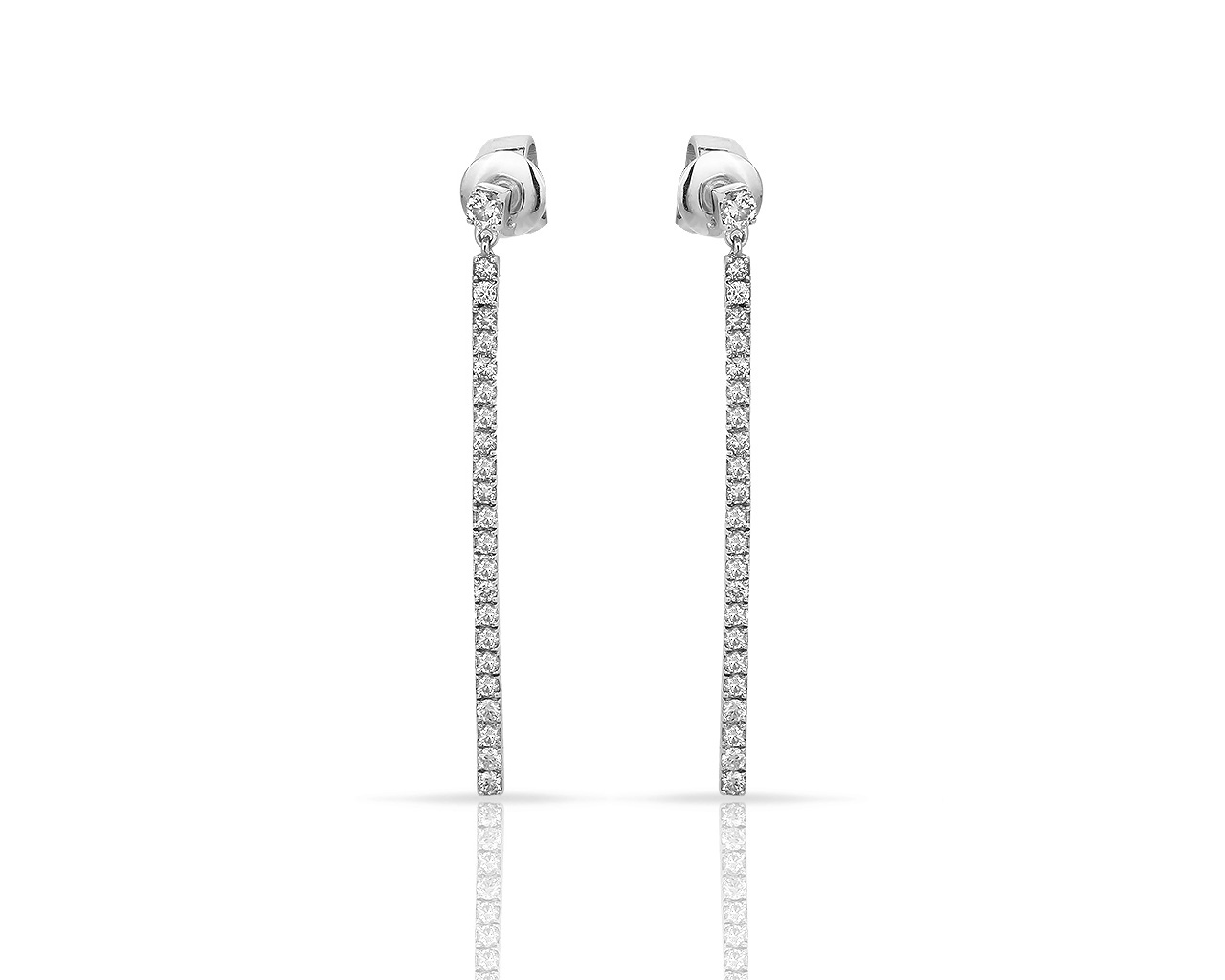 Золотые серьги с бриллиантами 0.60ct Messika Gatsby 040718/1