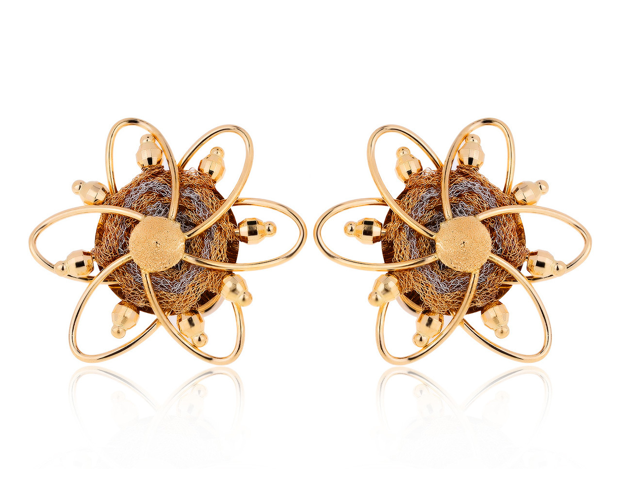 Итальянские золотые серьги 240720/4