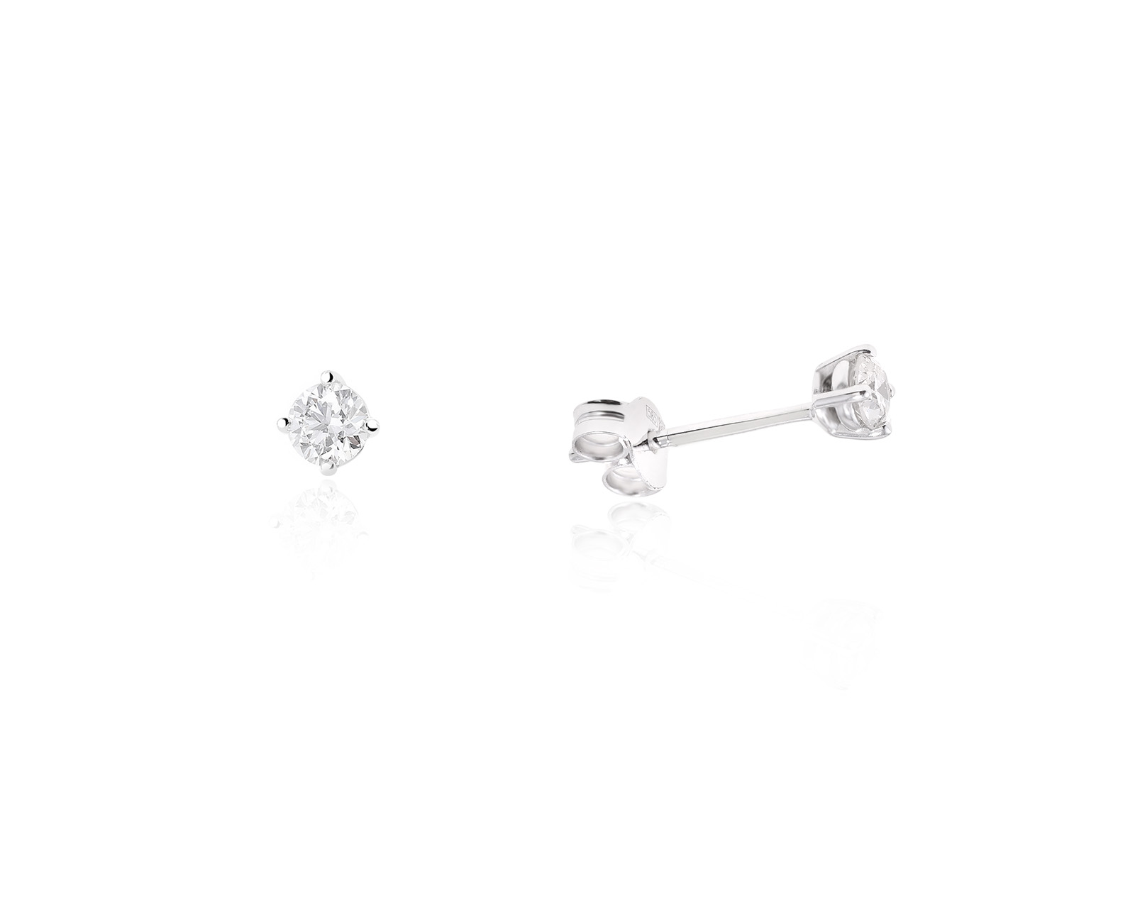Оригинальные золотые серьги с бриллиантами 0.40ct Yakubov 201223/2